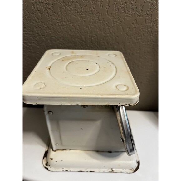 American Family Vintage Scale White 25 Lbs. Working scale - Picture 3 of 6